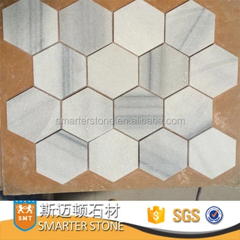 Large Hexagon 3x3 Inches Marble Tile Palissandro Clic Large Hexagon 3x3 Inches Marble Tile Palissandro Clic Mosaic