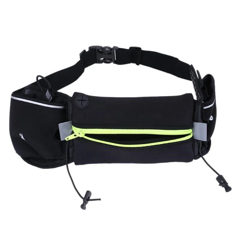 

Water Bags Sport Running Waist Bag Backpack Belt Running Bag With Storage Pockets Water Bottle New Running Jogging Pouch, Blue, yellow, black, red,etc