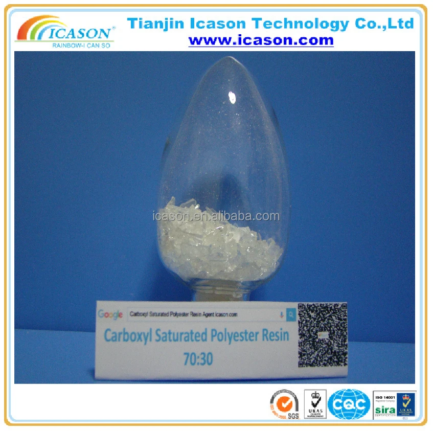 Best Quality Carboxyl Saturated Polyester Resin 7030 On Powder Coating