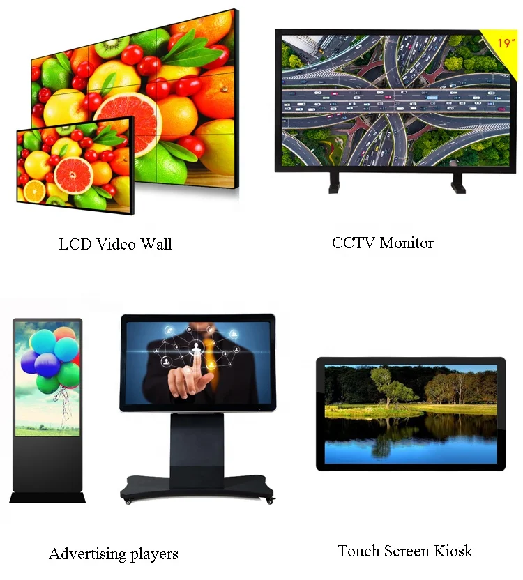 
52 inch Lcd Touch Screen Monitor Color Wide Lcd Digital Monitor 