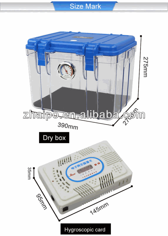 28l Hot Sale Plastic Dehumidifier Storage Dslr Camera Lens Dry Box