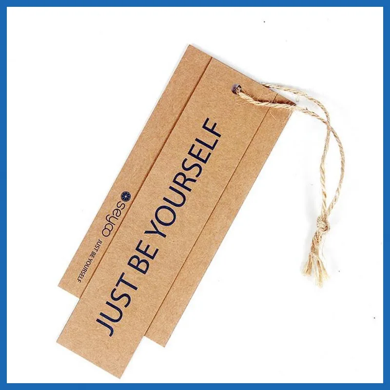 Wholesale Custom Light Brown Kraft Paper Labels Tags Buy Brown Kraft