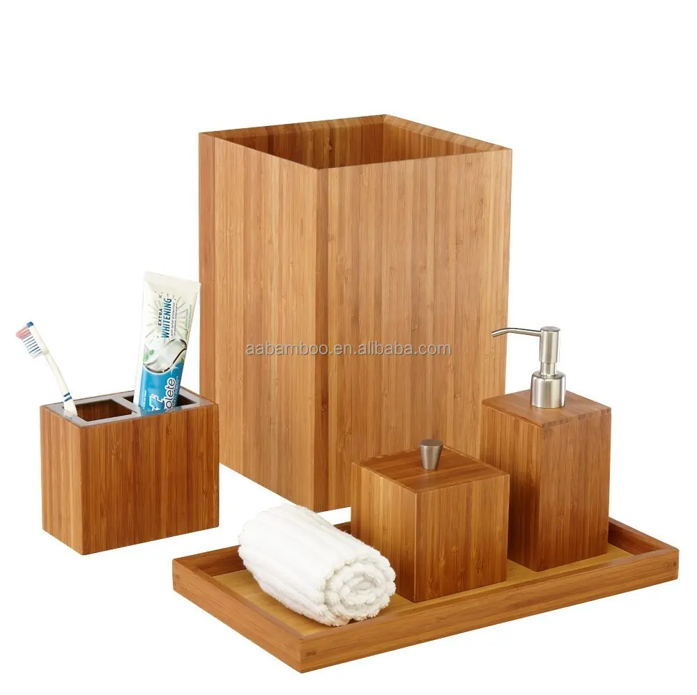 Bambus Holz Badezimmer Set Zubehor Luxus Bad Zubehor Buy Badezimmer Set Zubehor Holz Bad Accessoires Luxus Bad Accessoires Product On Alibaba Com