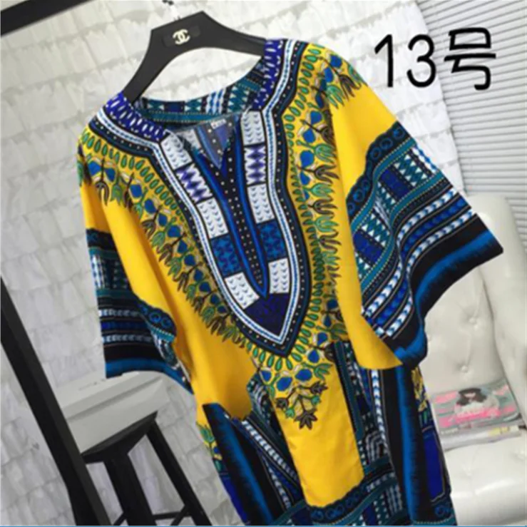 

New Dashiki Shirts Mexican African clothing