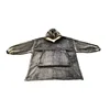 Super Soft Warm Comfortable Giant Hoody with Large Front Pocket Oversized Sherpa Hoodie Sweatshirt Blanket