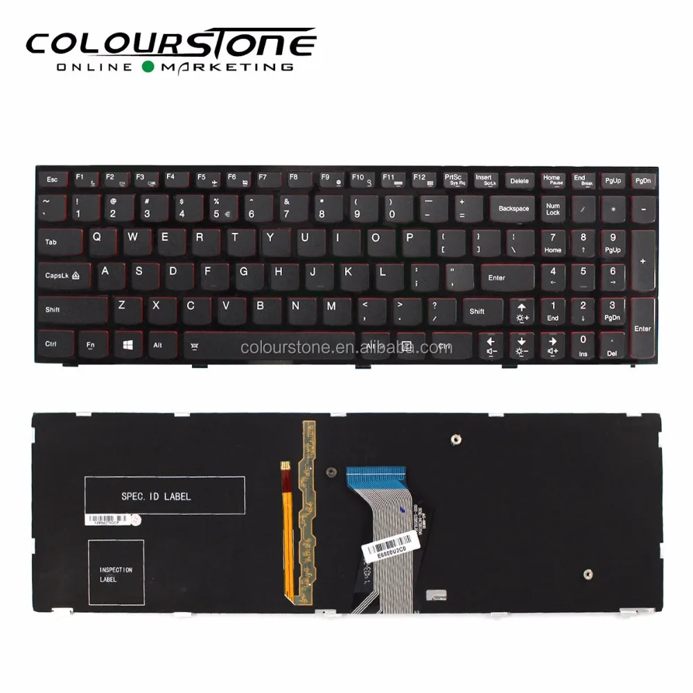 

For LENOVO Y500 Y510 US Black with Backlit Laptop keyboard