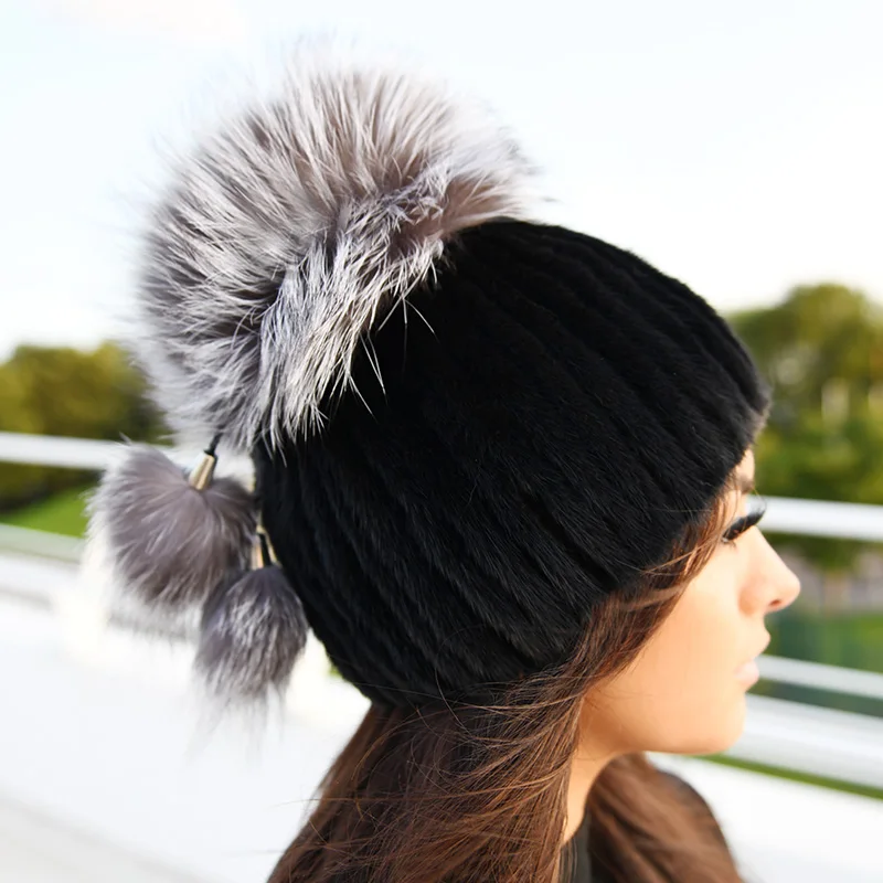 

CX-C-56C Women Promotional Mink Fur Russia Winter Hat