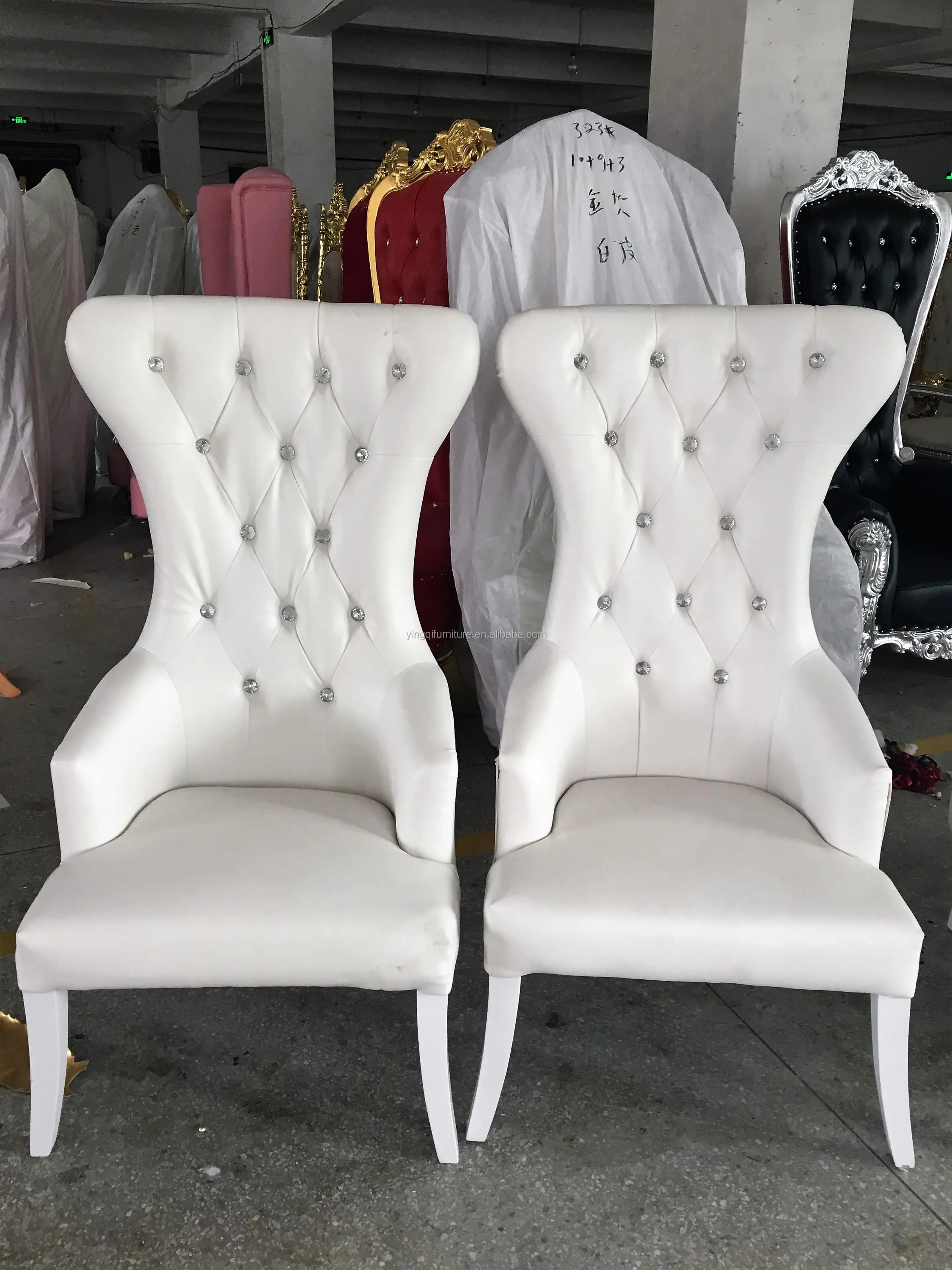 Cheap White Wedding King Chairs For Sale - Buy White King Chairs,Cheap