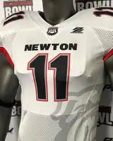 

Custom sublimated American football jersey