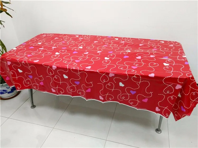 Wholesale Plastic Fancy Party Checkered Party Vinyl Tablecloths In