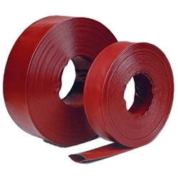 
High Quality Water Irrigation PVC Lay flat Hose with Lock Fittings for Water Pump 