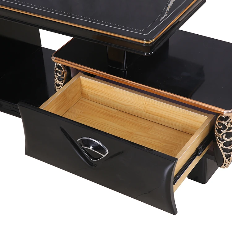 
custom modern furniture black simple design mdf tv stand tv cabinet media 