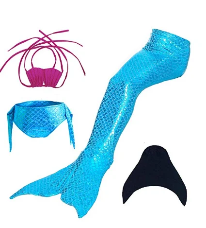 

2019 Summer Wholesale baby shell Bikini Child Mermaid Tail for Swimming Princess Swimwear, Colorful or as your requests