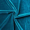 Navy 92 Polyester 8 Spandex Korea Velvet Clothing Fabric for Hoodies
