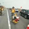 High Pressure Airless Cold Paint Spray Lining Machine For Highway Marking