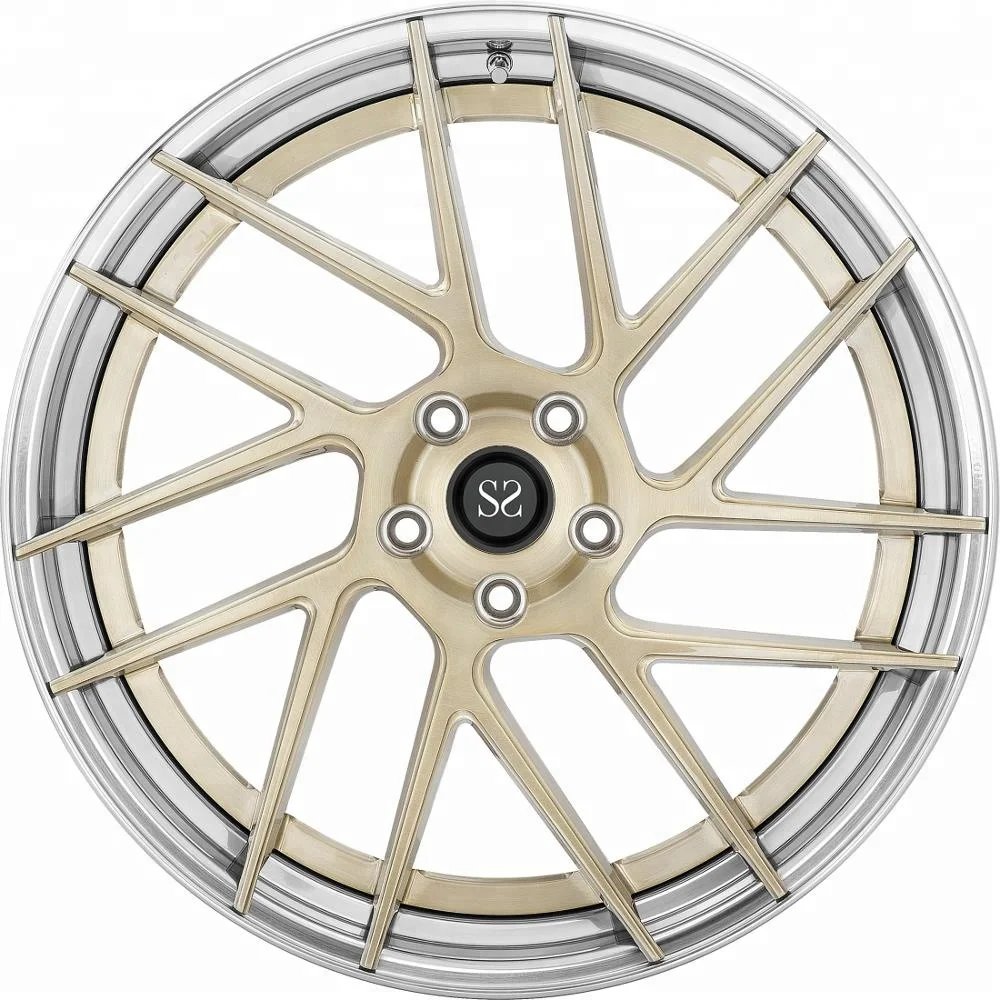 Auto Parts Wheels,custom Forged 2 Piece Spoke Wire For Sale Alloy Rims 