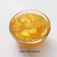 

Gold cleansing gel remove acne Oil control hydrating whitening facial cleanser gel