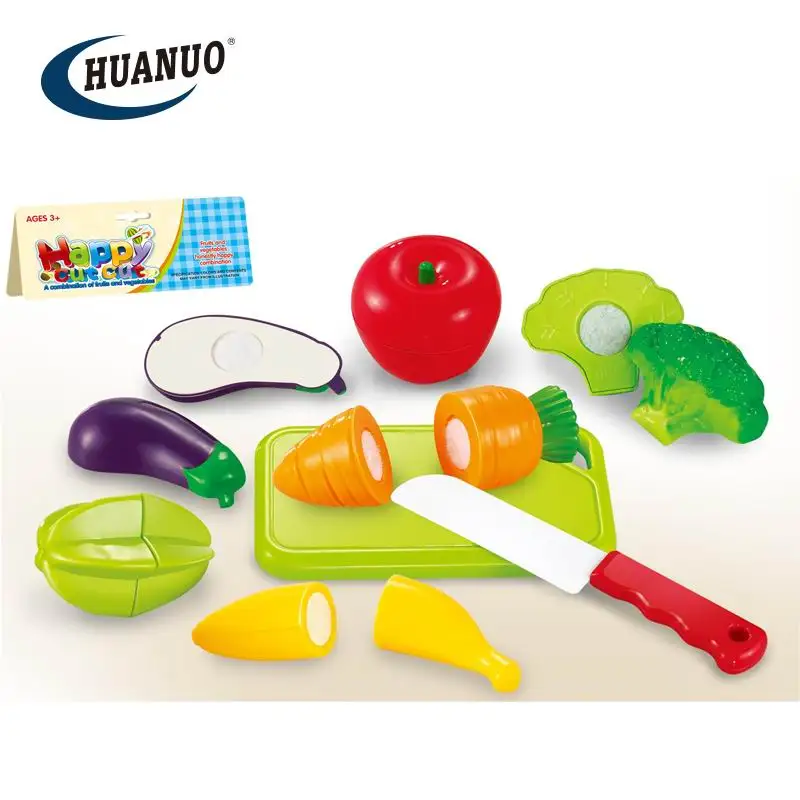 fruit cutting toy set