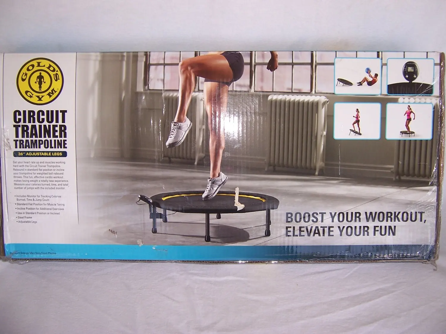 gold's gym trampoline