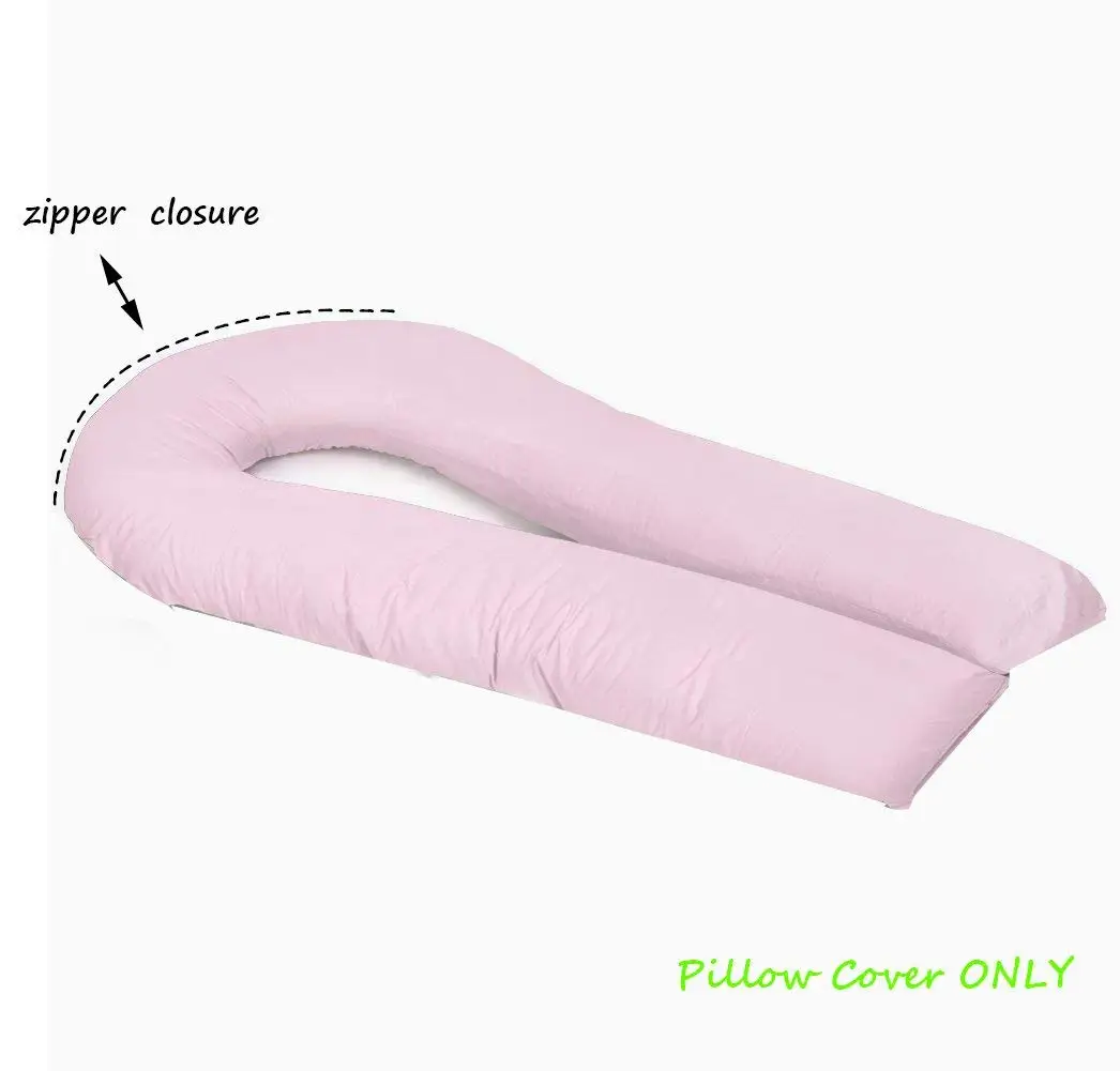 u shaped pregnancy pillow case