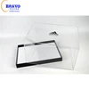 Custom LOGO printed clear Lucite football boot display case