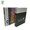 Colorful Paper Printing Glossy Lamination Custom 3 Ring Binder File Folder