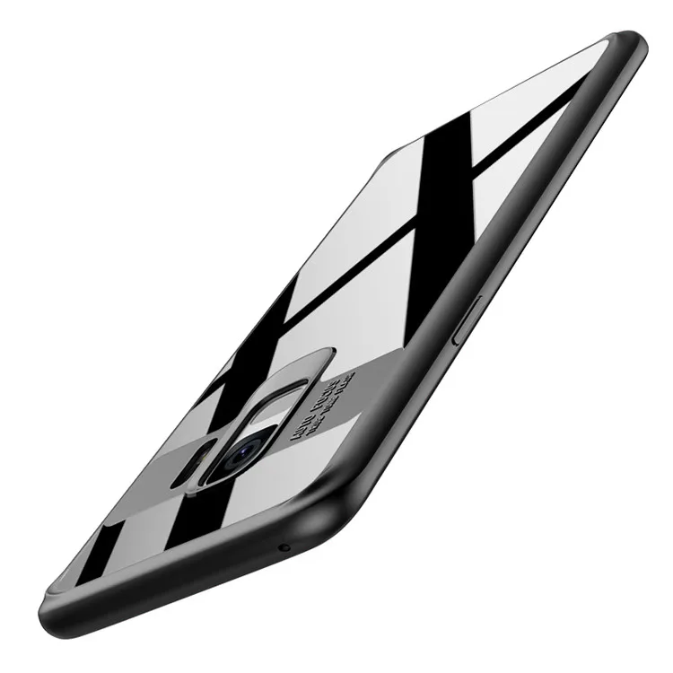 

Clear TPU PC 2 in 1 hybrid protective phone case for Samsung Galaxy S9