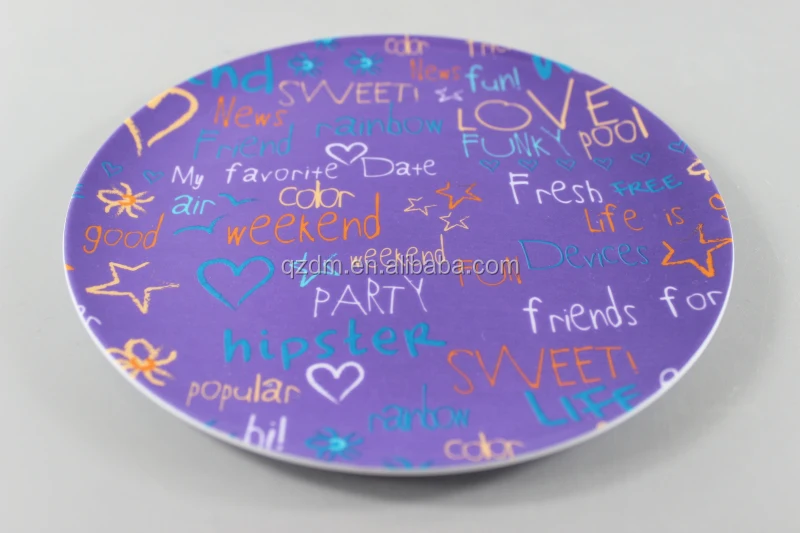 14inch Melamine dinner plate 35X1.5CM