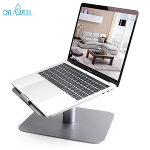 Top Grade 360 Degree Rotating Desk PC Mount Aluminum Metal Laptop Stand Holder for MacBook Air Pro