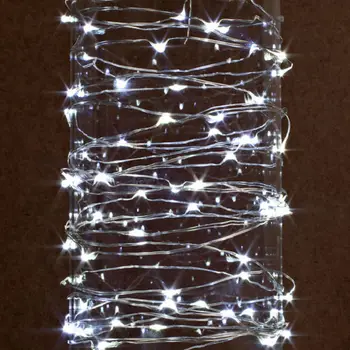 Kitosun Battery Ed Micro Led String Lights Ultra Thin Silver Kitosun Battery Ed Micro Led String Lights Ultra Thin Silver Wire Rope For Christmas Trees