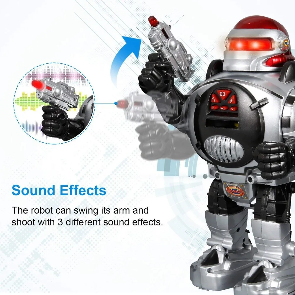 Rc Led Combat Programmable Interactive Robot Toy,Remote Control