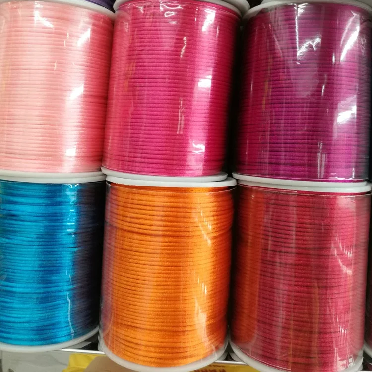 

Colored Macrame Cord polyester Cord