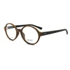 Vintage Round Eyeglasses frame retro optical frames brushed acetate spectacle frames