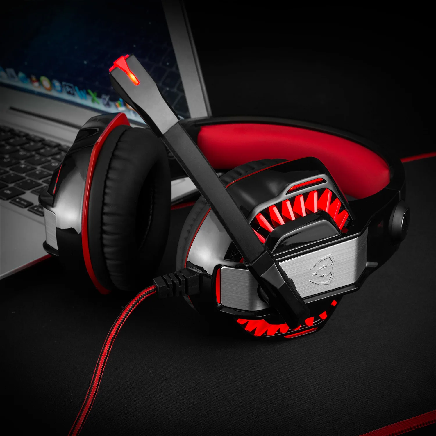 Each Beexcellent Gm2 Stereo Bass Gaming Wired Headphone With