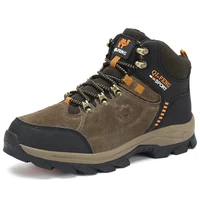 

2019 shoes Men Outdoor Sports Hiking Ankle Boots, Wear resistence Calfskin Suede Trekking Shoes, Climbing Mountain Footwear