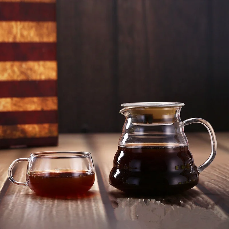 
Glass Stovetop Percolator Coffee Maker Quality Borosilicate Glass 