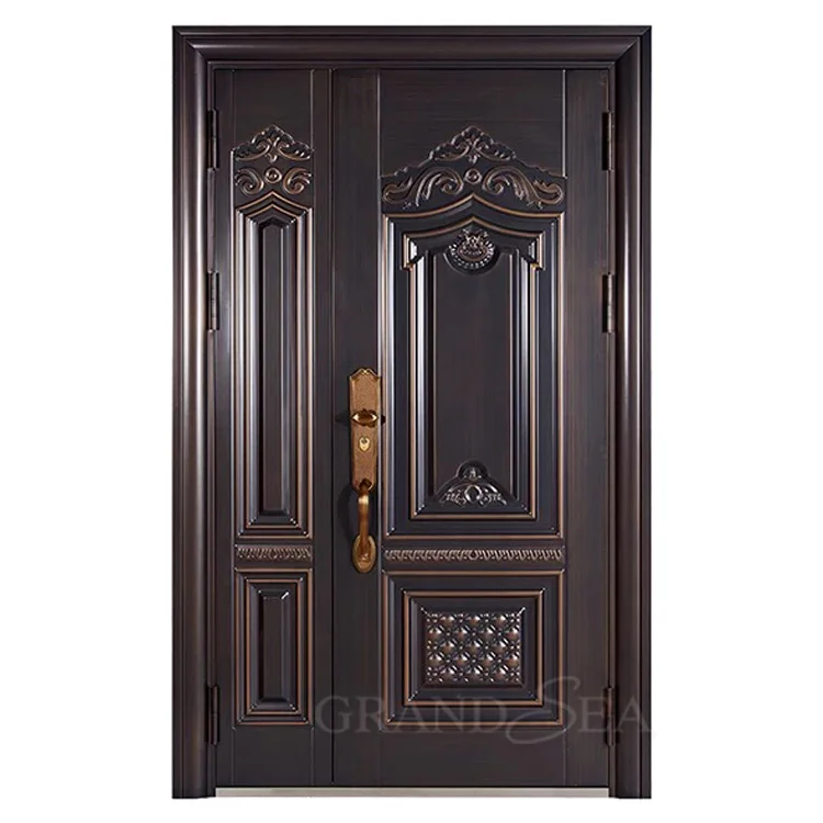 Anti Theft Commercial Single Turkish Door Design Steel Entry Door - Buy ...