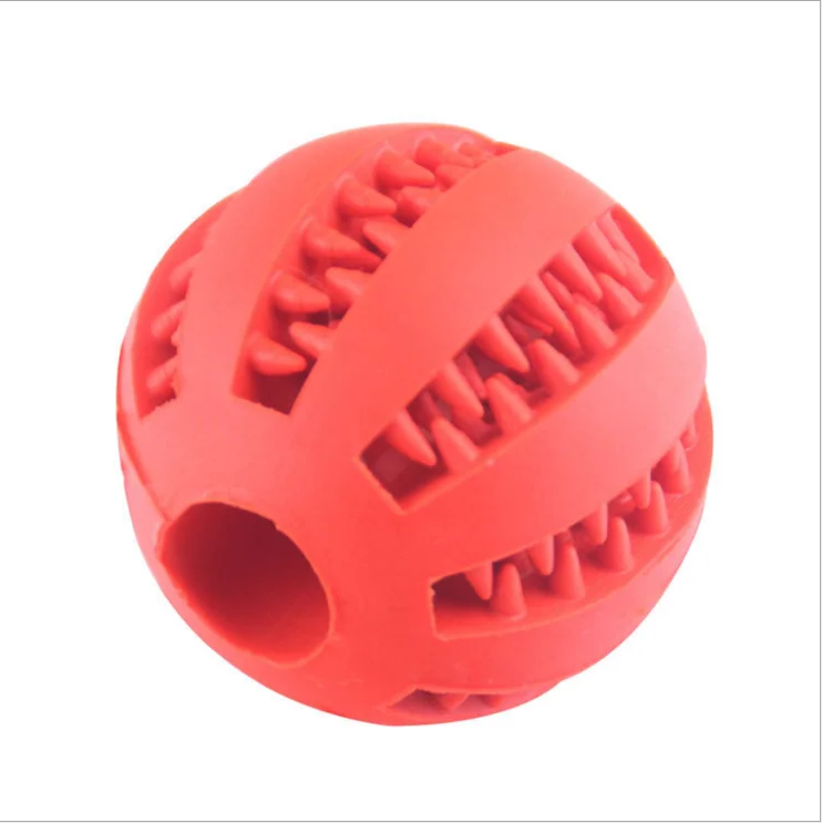 

hot sale Cheap Price LOW MOQ Food Play Ball Interactive Pet Dental Teething Training Toy