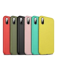 

For iPhone XS MAX Case Custom Phone Case Silicone Wheat Biodegradable Phone Case