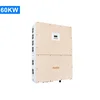New solar 60KW on grid inverter with Mppt Charge controller Three-phase power String type with Wifi Manufacturer