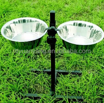 Metal Adjustable Stand H Shaped Dog Feeder With Dog Bowl Buy