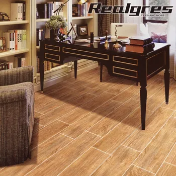 Shiny Uneven Floor Tile Imitation Wood Deep Colour Texture Shiny Uneven Floor Tile Imitation Wood