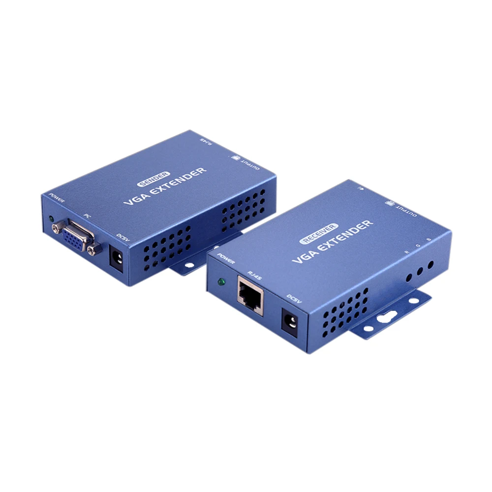 

Jide Tech VGA Extender 150M With Audio High Video Resolution, N/a
