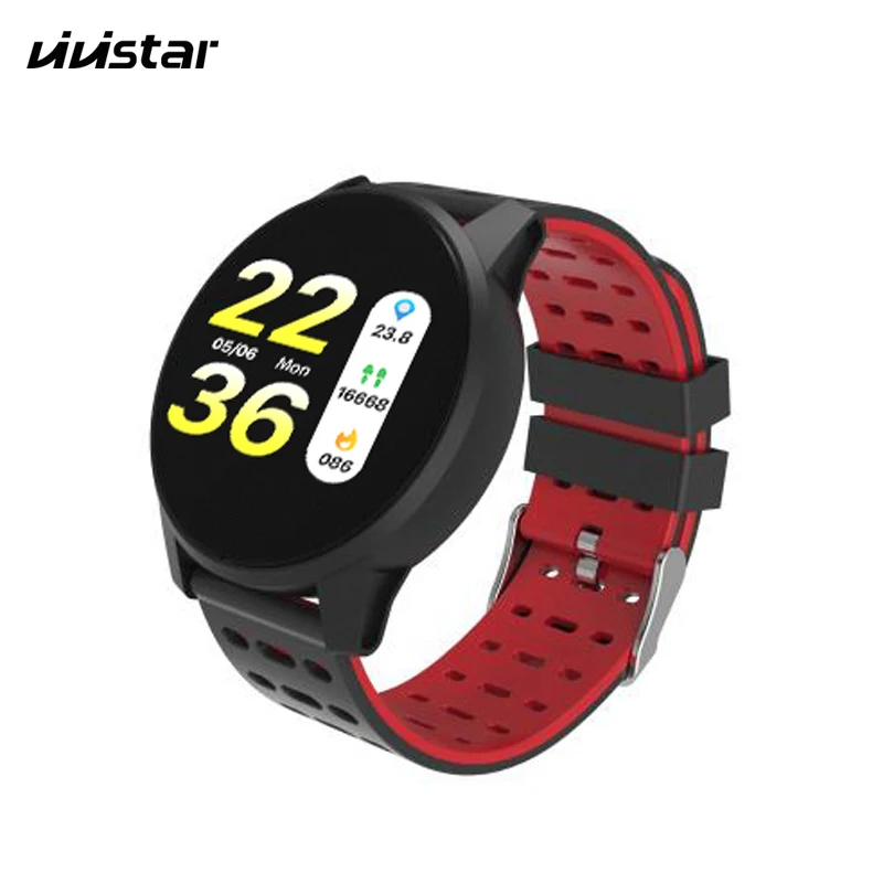 

Smart Watch Fitness watch Heart Rate & Blood Pressure Monitor Waterproof Activity Tracker Watch with Sleep Monitor, Grey red blue green