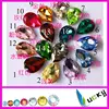Newest! Wholesale Highest quality drop/pear Shape strass Gemstone Point back crystal for wedding dress