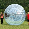 Transparent outdoor funny games inflatable bubble human master zorb ball for kids
