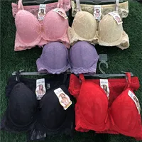 

1.25 Dollars KCTZ045 Wholesale Stock Ready Embroidery indian girls in bra panty, transparent bra panty set, net bra panty
