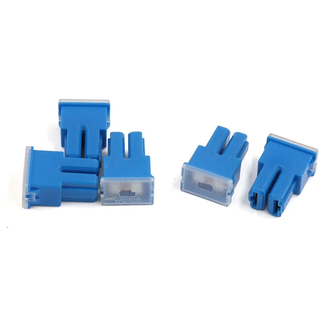 uxcell 5pcs White Car 2 Female Push PAL Cartridge Circuit