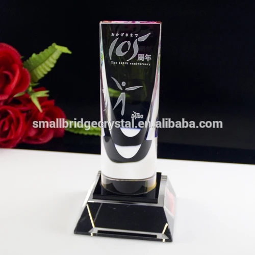 product hot sale product  3d laser etched crystal souvenir  for guests-22