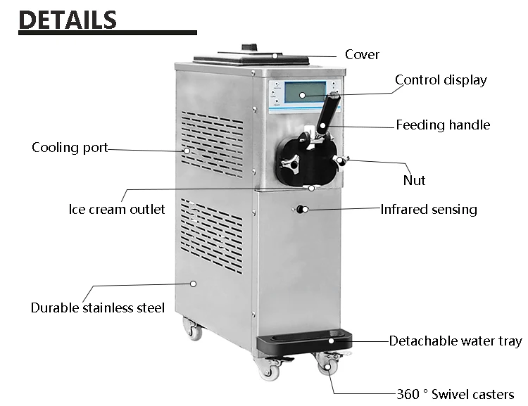Home Bakery Whipped Cream Machine Buy Ice Cream Soft Machine